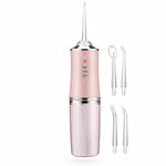 Water Flosser 3 Pressure Levels 360° Rotating Nozzle 7.4 Fl Oz Tank