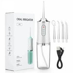 Water Flosser Rechargeable High-Pressure Large Tank