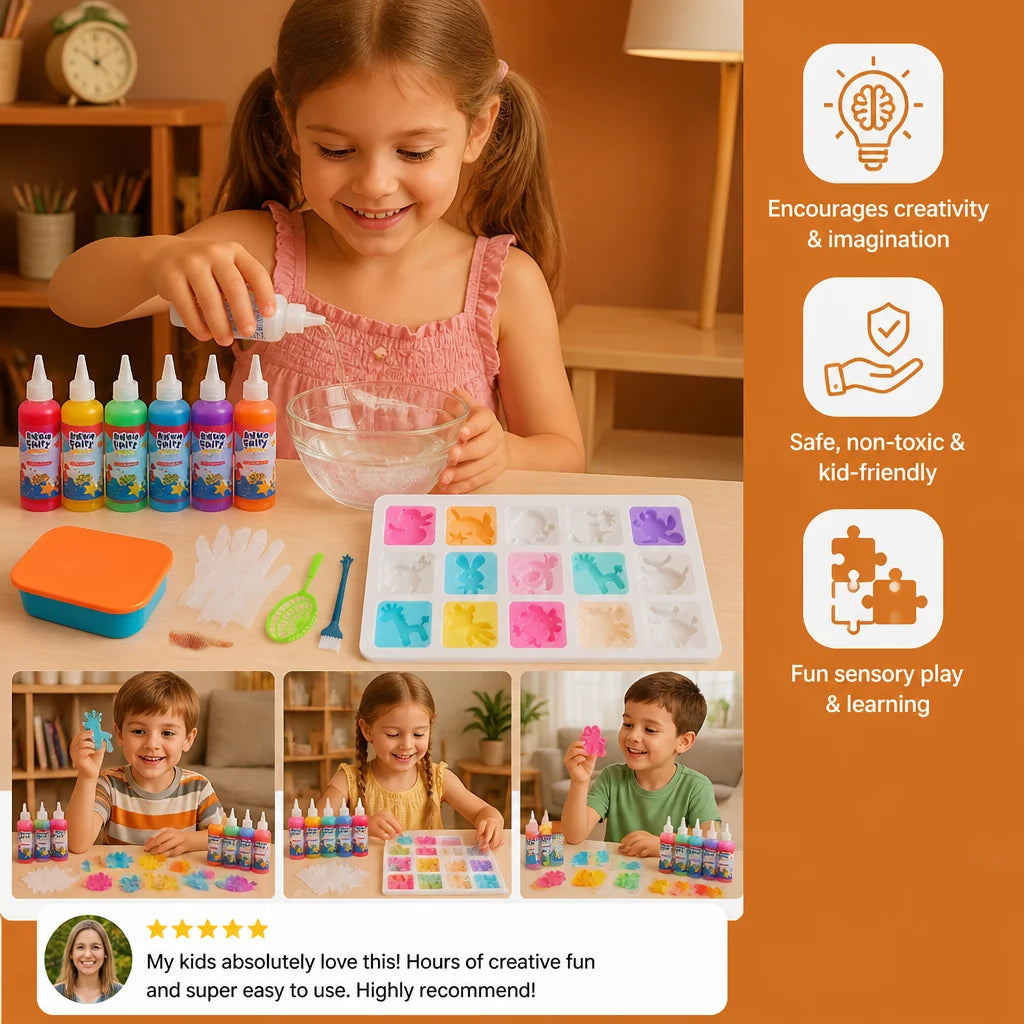 Water Jelly Kit Gel & Reusable Moulds