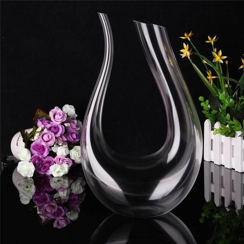 Water Pitcher Lead-Free Glass 50.7 Oz