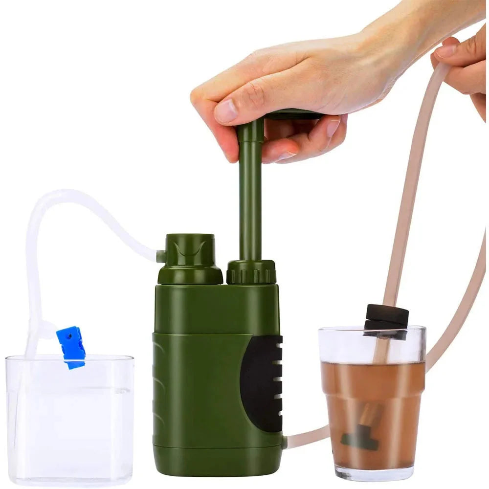Water Purifier 3-Stage Manual Hand Pump