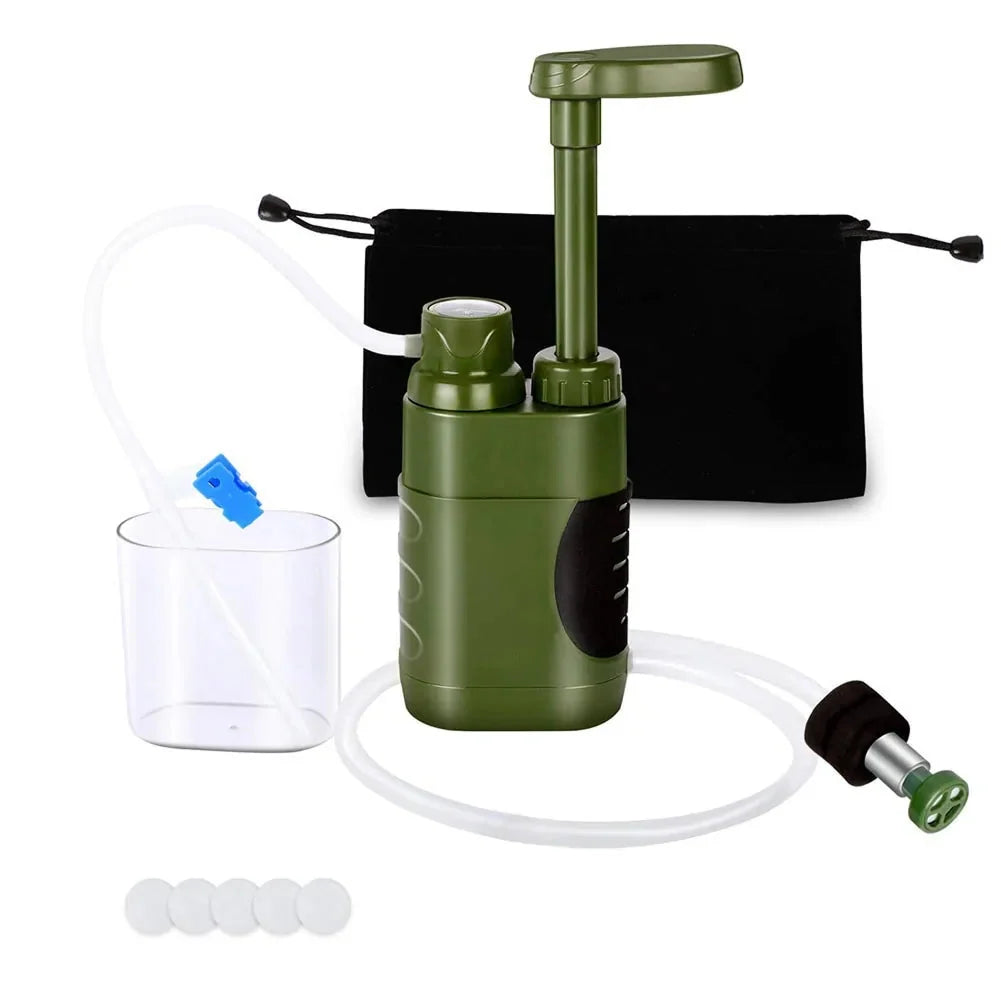 Water Purifier 3-Stage Manual Hand Pump