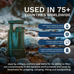 Water Purifier 3-Stage Manual Hand Pump