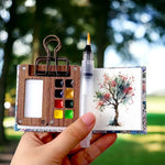 Watercolor Paint Set 24 Colors Travel Palette
