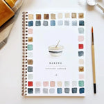 Watercolor Workbook Pre-Drawn Sketches Step-By-Step Guide