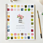 Watercolor Workbook Pre-Drawn Sketches Step-By-Step Guide