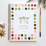 Watercolor Workbook Pre-Drawn Sketches Step-By-Step Guide