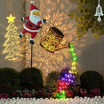 Watering Can Lantern Solar-Powered Metal IP44 Rainproof