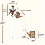 Watering Can Lantern Solar-Powered Metal IP44 Rainproof