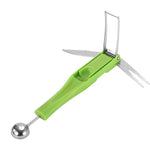 Watermelon Cutter 3-in-1 Stainless Steel & Non-Slip Handle