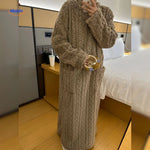 Wearable Blanket Fleece Long Sleeves & Front Pockets