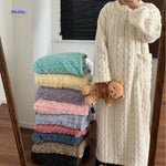 Wearable Blanket Fleece Long Sleeves & Front Pockets