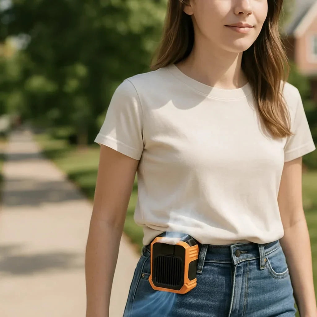 Wearable Fan Bladeless 5000mAh Power Bank