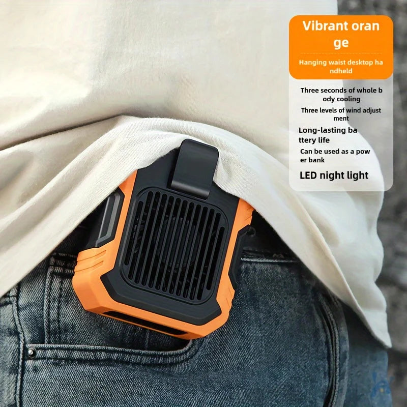Wearable Fan Bladeless 5000mAh Power Bank