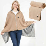 Wearable Heated Blanket USB Powered 8 Heating Zones
