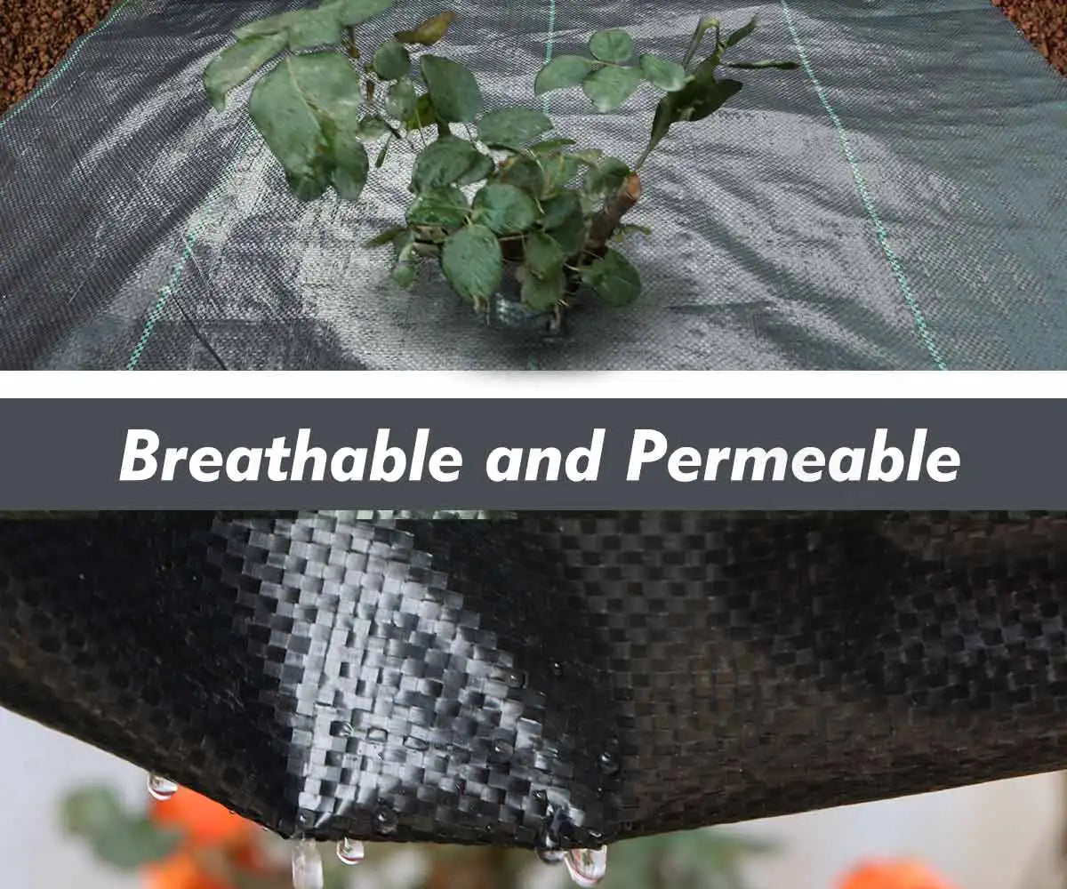 Weed Barrier Fabric Roll Breathable & Weather-Resistant