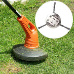 Weed Brush Attachment Rotating Steel Wires Universal Trimmer Fit