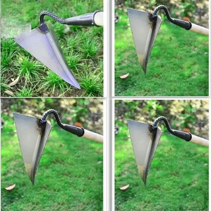 Weed Extractor 2-in-1 Triangular Tip Stainless Steel