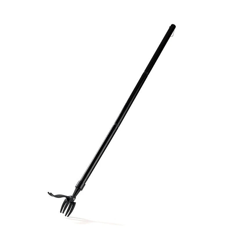 Weed Puller Tool Long Handle 3-Claw Metal Head