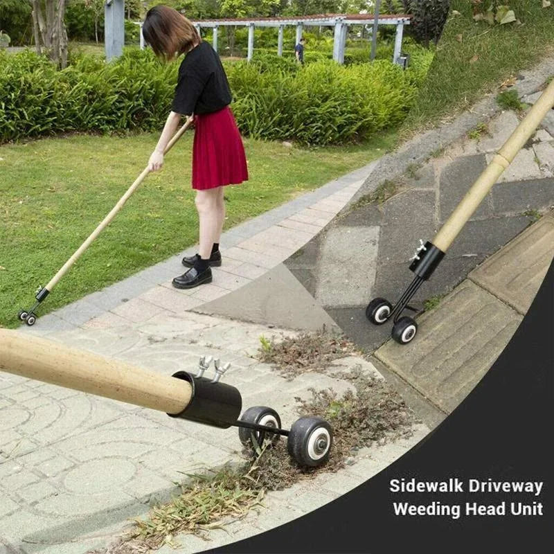Weed Remover Ergonomic Long Handle & Root-Grip Removal