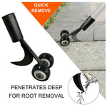 Weed Remover Ergonomic Long Handle & Root-Grip Removal