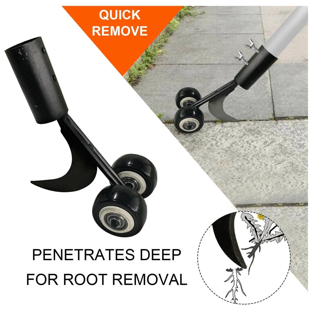 Weed Remover Ergonomic Long Handle & Root-Grip Removal