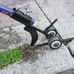 Weed Roller Root Removing Attachable Handle