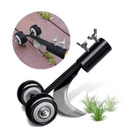 Weed Roller Root Removing Attachable Handle