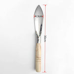 Weeding Tool Stainless Steel Blade & Ergonomic Wooden Handle