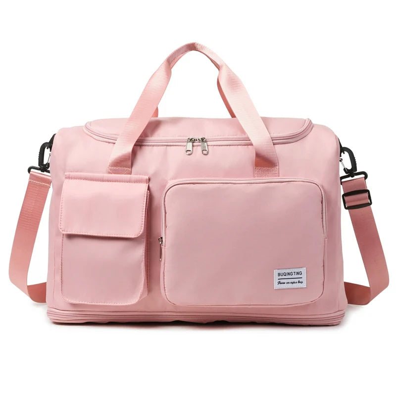 Weekend Duffel Bag Spacious & Lightweight Multiple Pockets