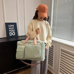 Weekend Duffel Bag Spacious & Lightweight Multiple Pockets