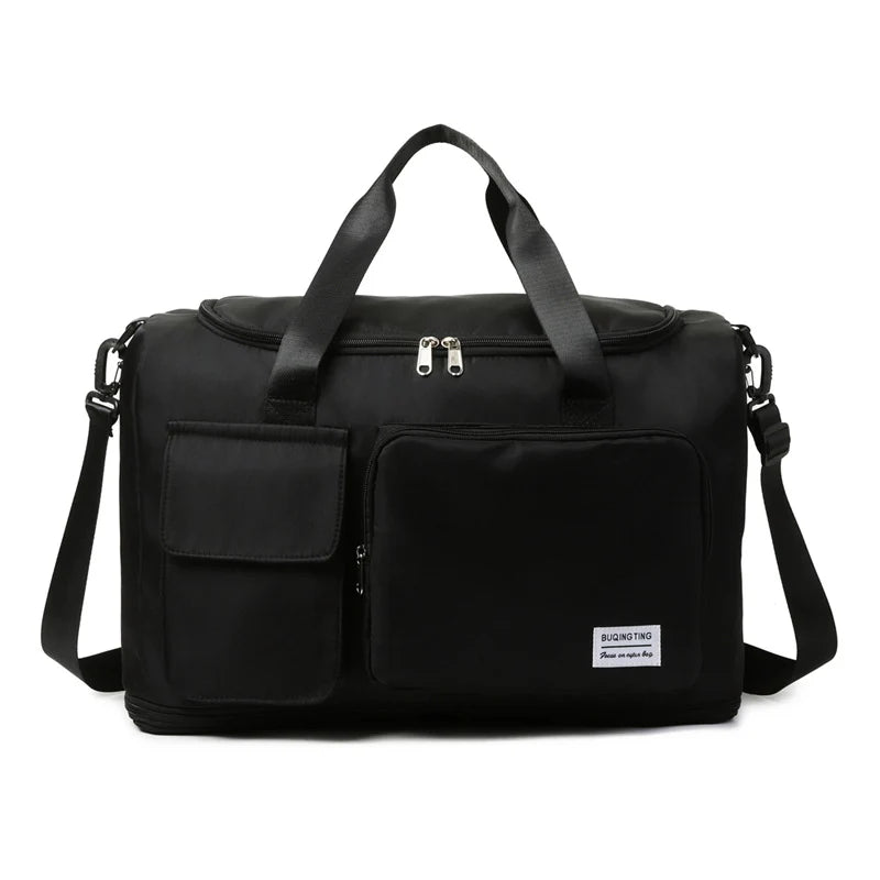 Weekend Duffel Bag Spacious & Lightweight Multiple Pockets