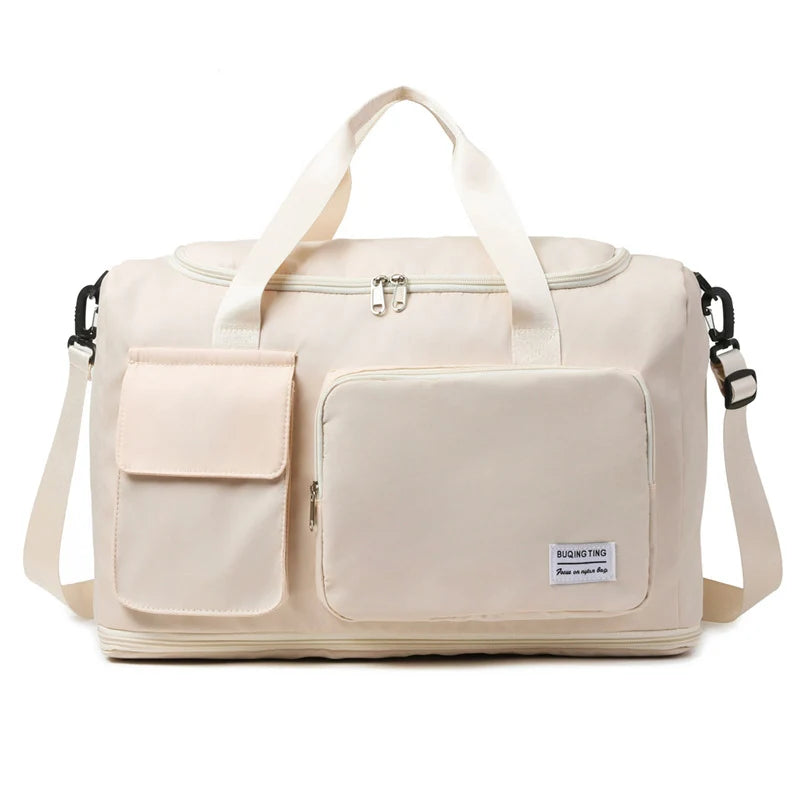 Weekend Duffel Bag Spacious & Lightweight Multiple Pockets
