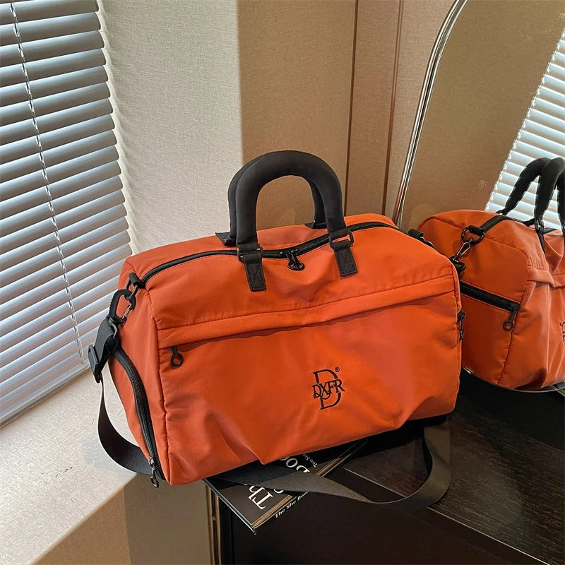 Weekend Duffel Bag Spacious Water-Resistant Multiple Pockets