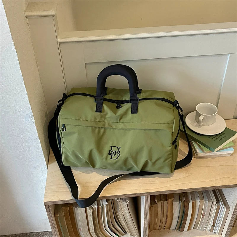 Weekend Duffel Bag Spacious Water-Resistant Multiple Pockets