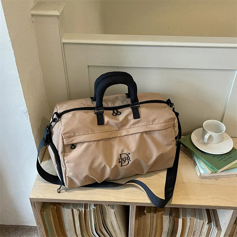 Weekend Duffel Bag Spacious Water-Resistant Multiple Pockets