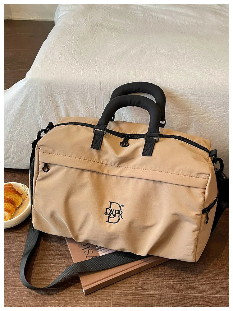 Weekend Duffel Bag Spacious Water-Resistant Multiple Pockets