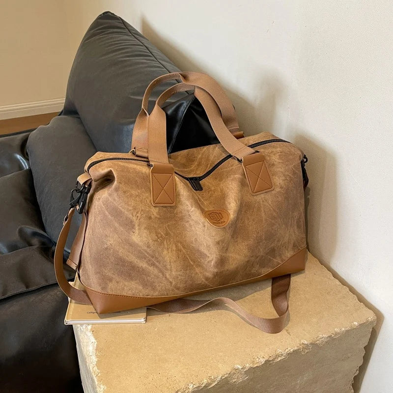 Weekend Duffle Bag Durable Water-Resistant Multiple Pockets