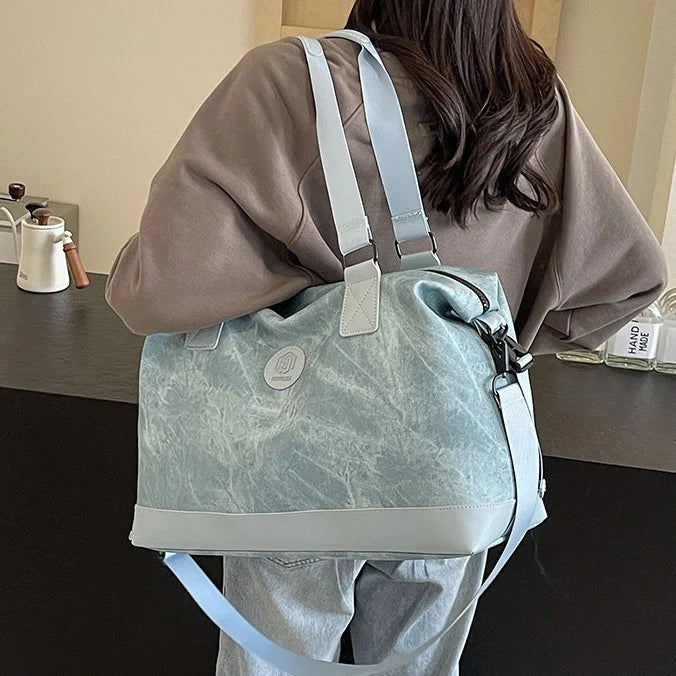 Weekend Duffle Bag Durable Water-Resistant Multiple Pockets