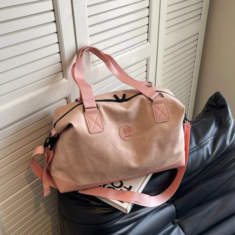 Weekend Duffle Bag Durable Water-Resistant Multiple Pockets