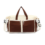 Weekend Duffle Bag Expandable Compartments Adjustable Shoulder Strap