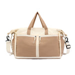 Weekend Duffle Bag Expandable Compartments Adjustable Shoulder Strap