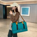 Weekend Duffle Bag Large Capacity Water-Resistant Padded Shoulder Straps