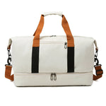 Weekend Duffle Bag Large Capacity Water-Resistant Padded Shoulder Straps