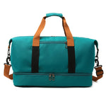 Weekend Duffle Bag Large Capacity Water-Resistant Padded Shoulder Straps