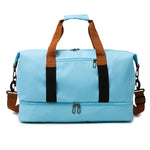 Weekend Duffle Bag Large Capacity Water-Resistant Padded Shoulder Straps