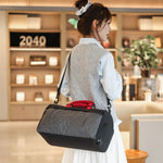 Weekend Travel Bag Large Capacity Detachable Strap & Multiple Pockets