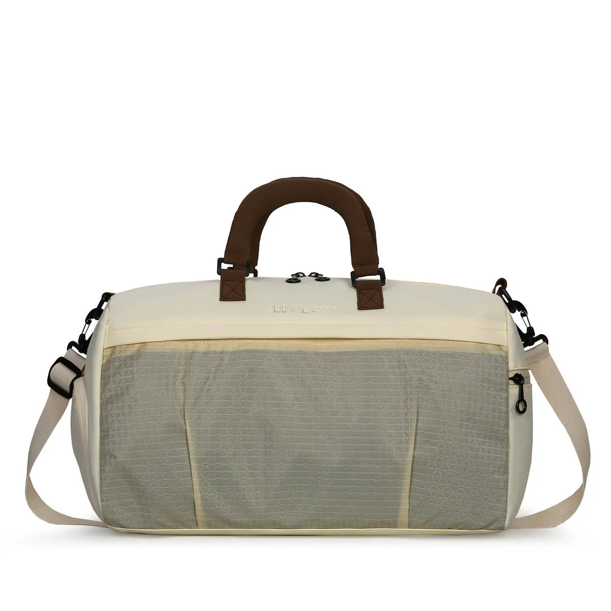 Weekend Travel Bag Large Capacity Detachable Strap & Multiple Pockets