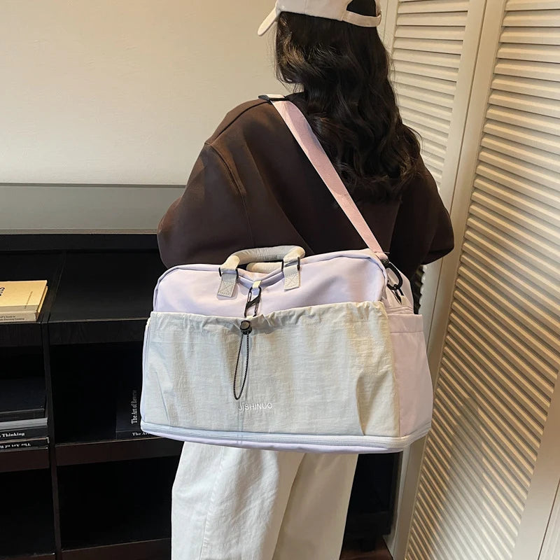 Weekender Bag Spacious Multi-Pocket Durable Fabric