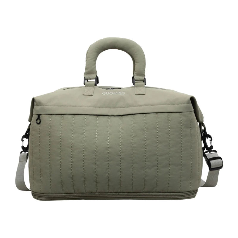 Weekender Bag Spacious Multi-Pocket Durable Fabric